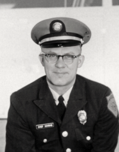Portrait of Assistant Fire Chief Robert Schwab