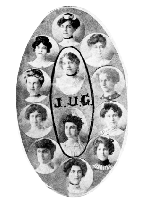 The first members of the JUG Club, c. 1900