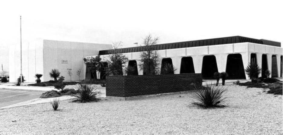 A vintage photo of the North Branch Library