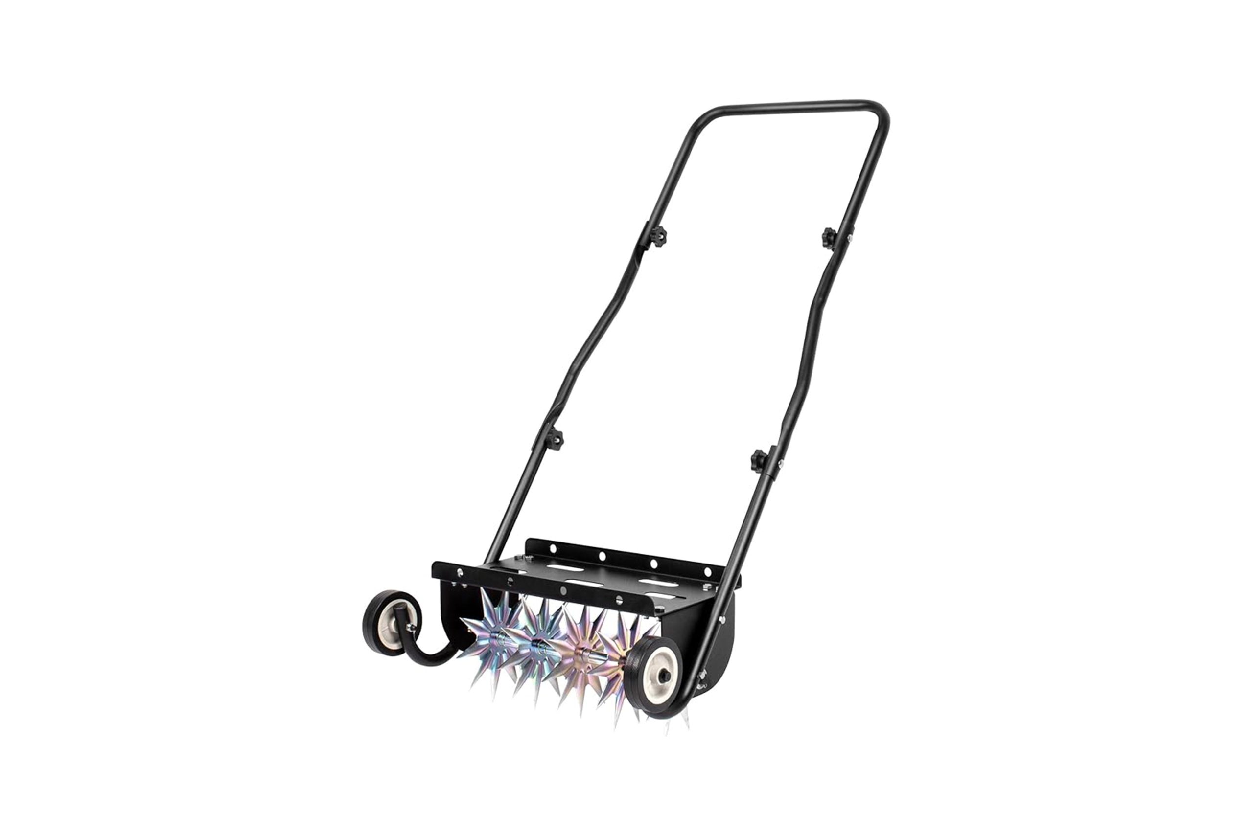 A push spike aerator