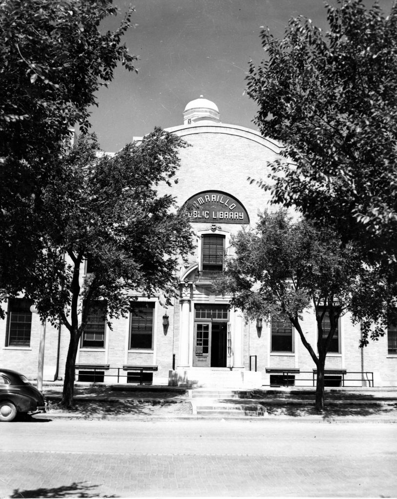 A vintage photo of the Municipal Auditorium