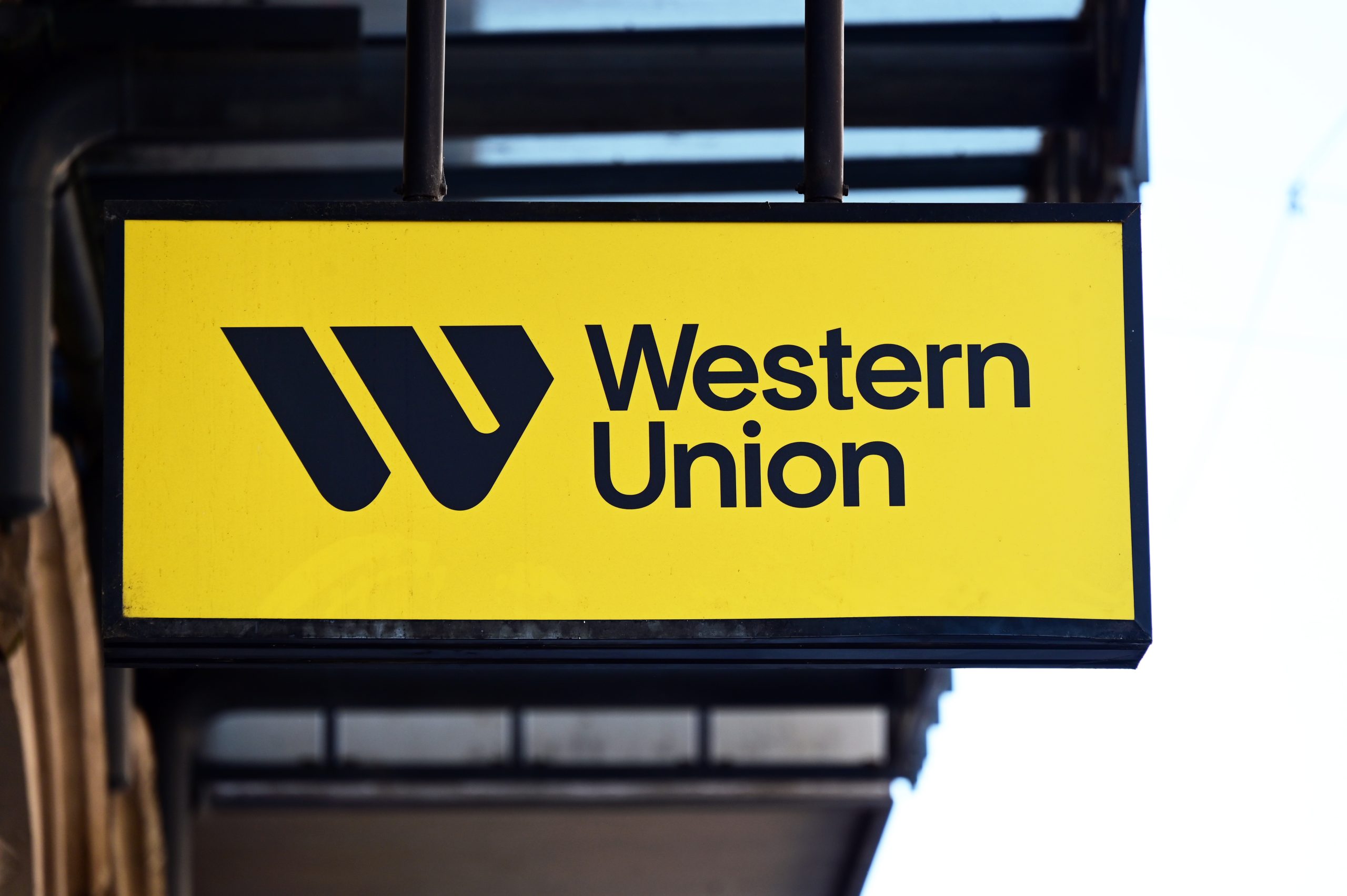 Western Union sign