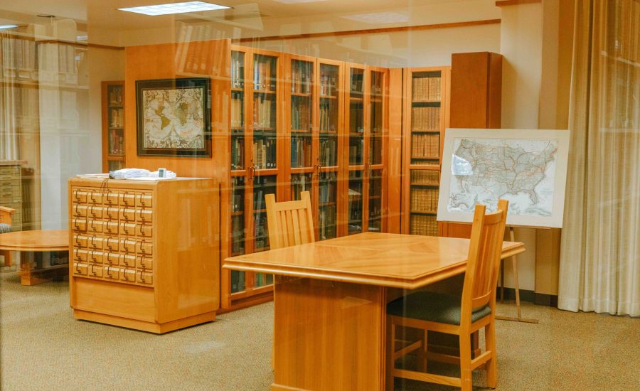 A look inside the Bush-FitzSimon Room at the Downtown Library