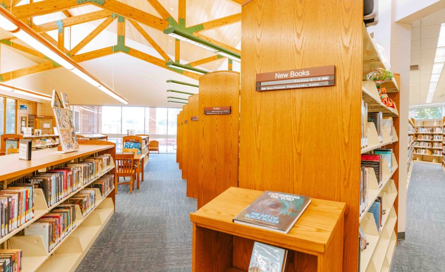 Northwest Branch's New Books section